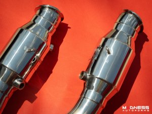 Alfa Romeo Giulia Downpipe Set - 2.9L - TUO - w/ Enlarged Shell
